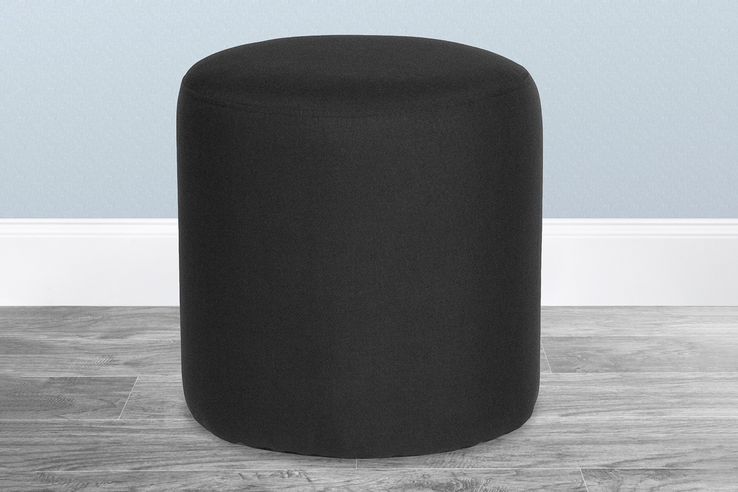 BLNK Barrington Round Fabric Upholstered Round Ottoman Pouf