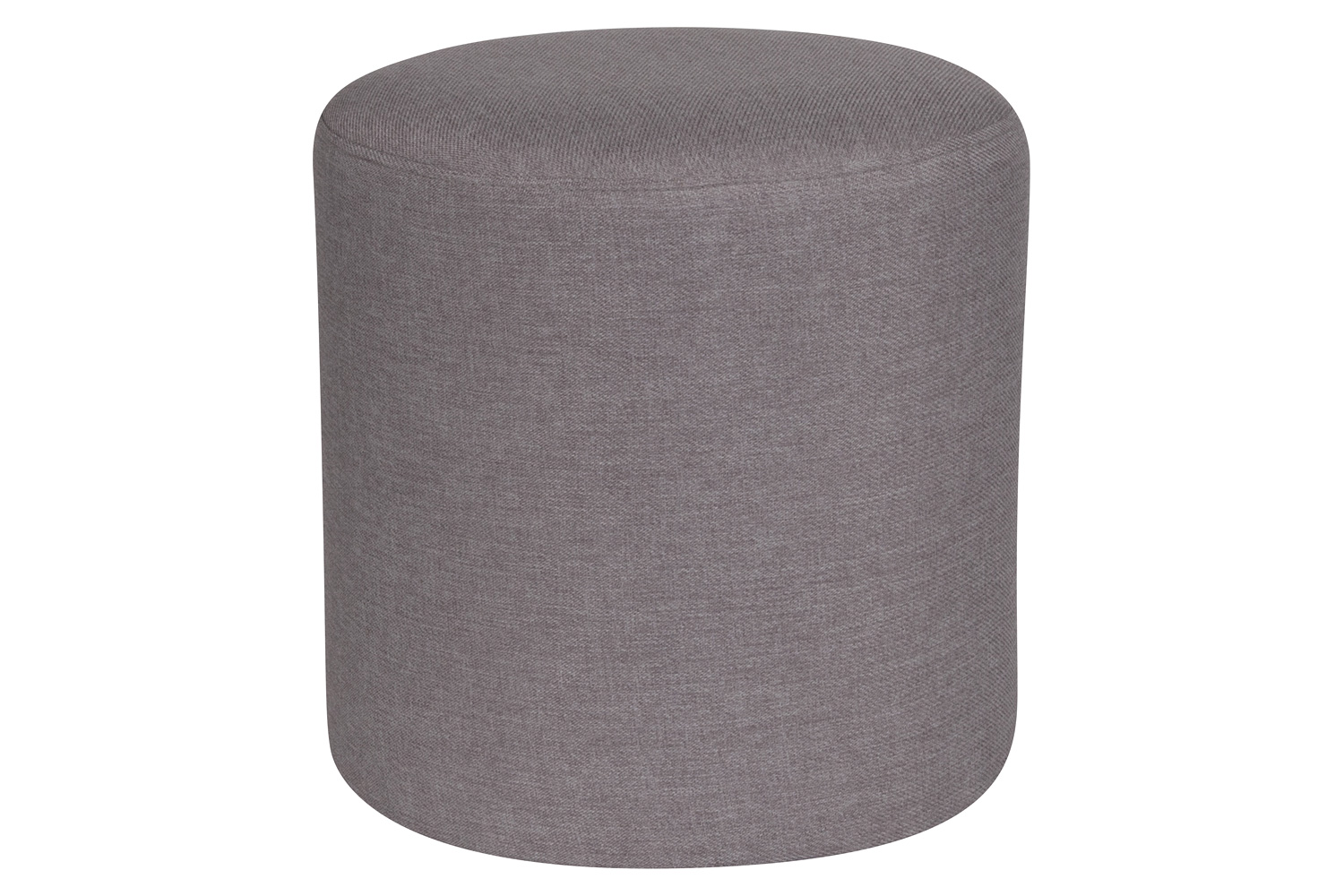 BLNK Barrington Round Fabric Upholstered Round Ottoman Pouf