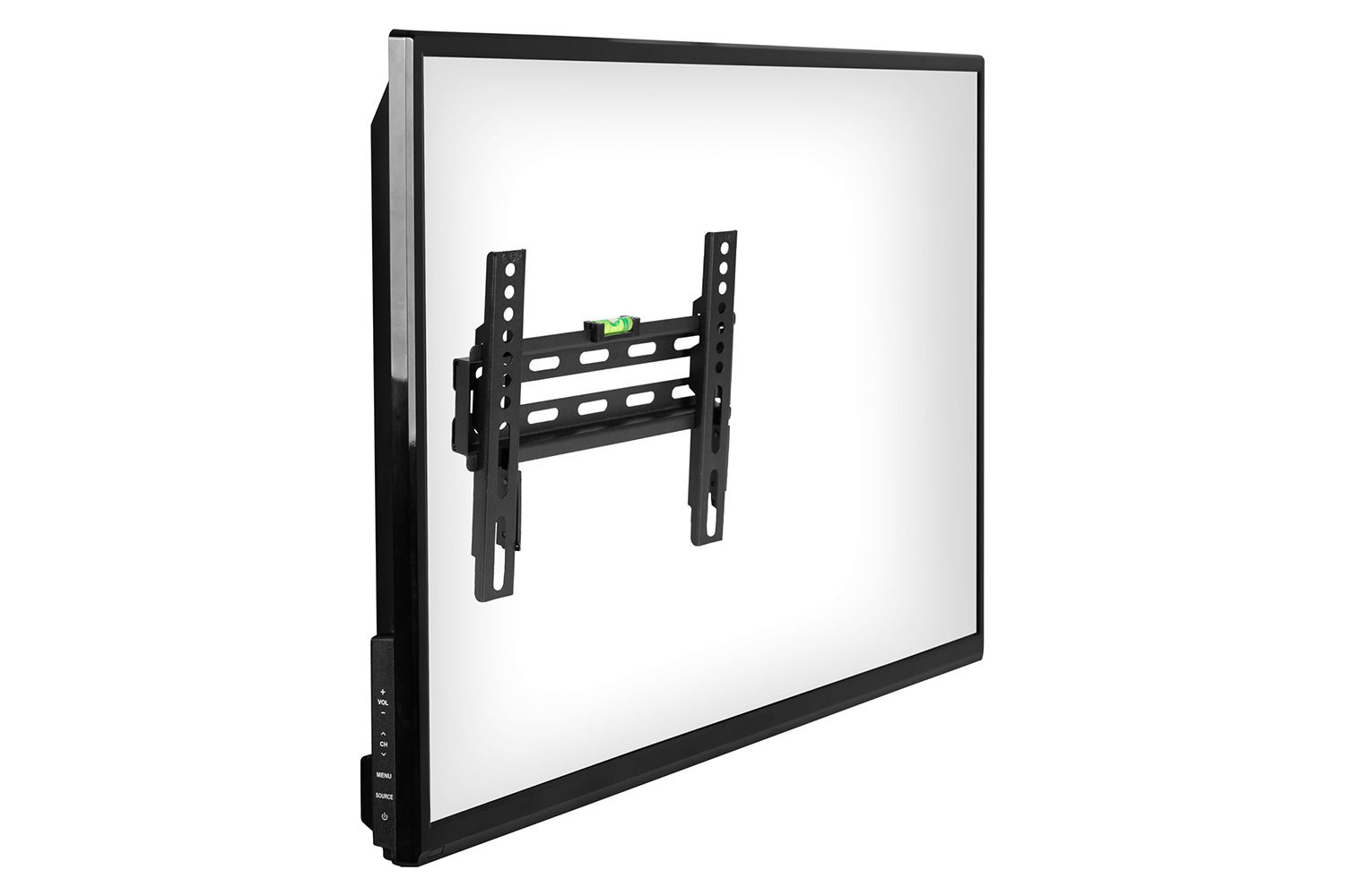 BLNK FLASH MOUNT Fixed TV Wall Mount with Built-In Level - fits TV's 17"- 42"