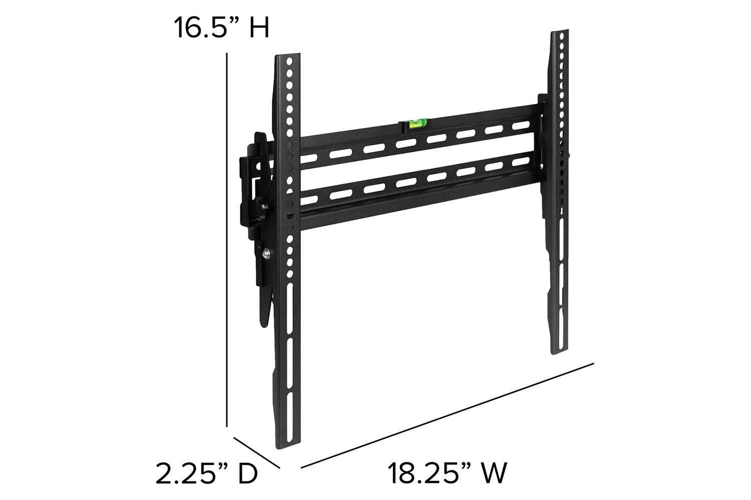 BLNK FLASH MOUNT Tilt TV Wall Mount with Built-In Level - fits TV's 32" - 55"