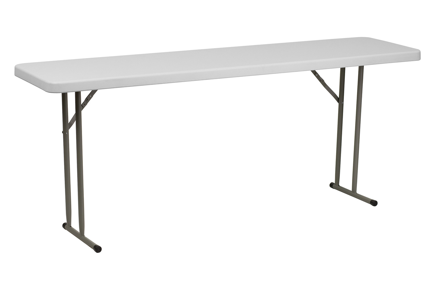 BLNK Granite White Plastic Folding Training Table