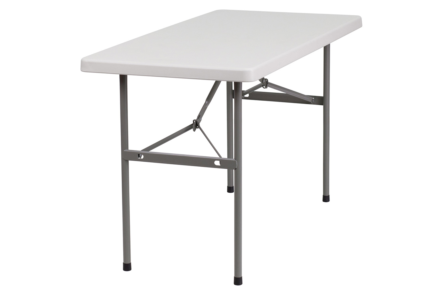 BLNK Granite White Plastic Folding Table