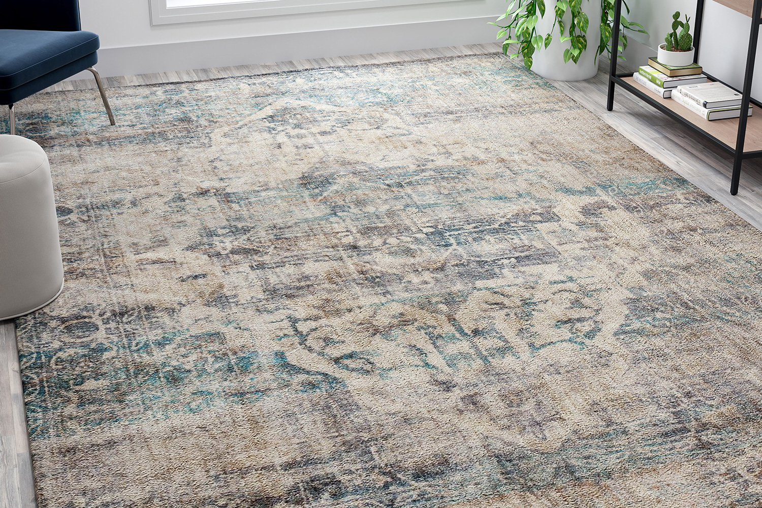 BLNK Dana Artisan Old English Style Traditional Rug