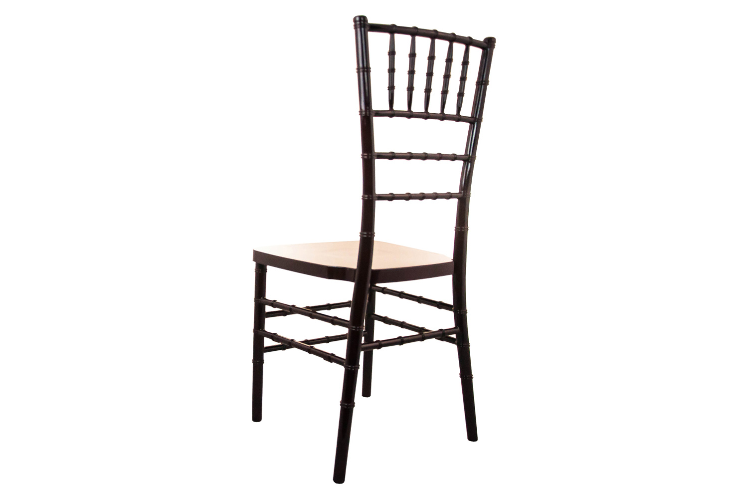 BLNK Advantage Resin Chiavari Chair - Mahogany