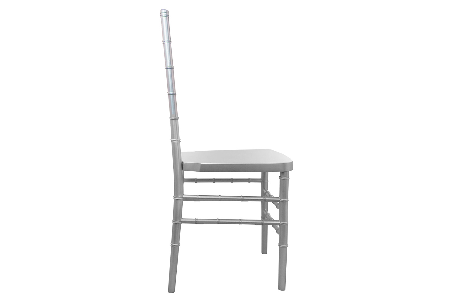 BLNK Advantage Resin Chiavari Chair - Silver