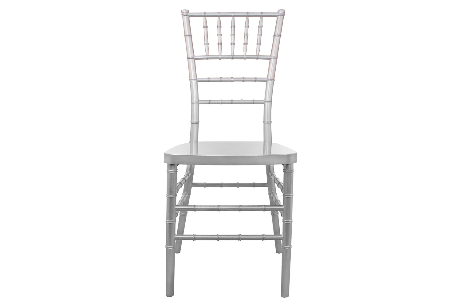 BLNK Advantage Resin Chiavari Chair - Silver