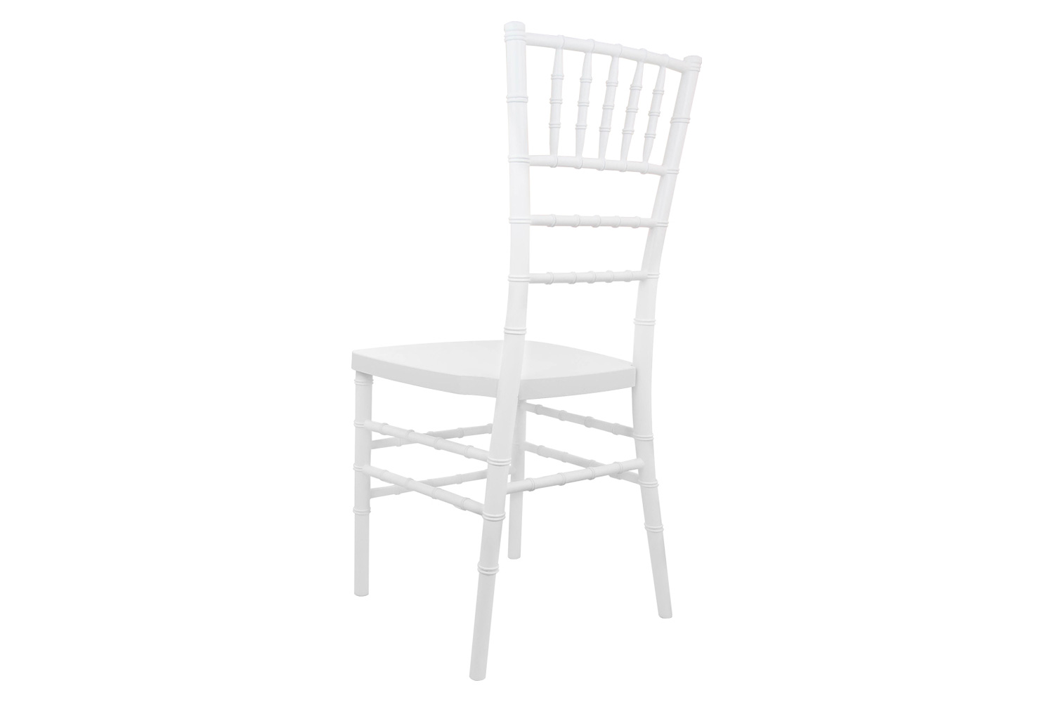 BLNK Advantage Resin Chiavari Chair - White