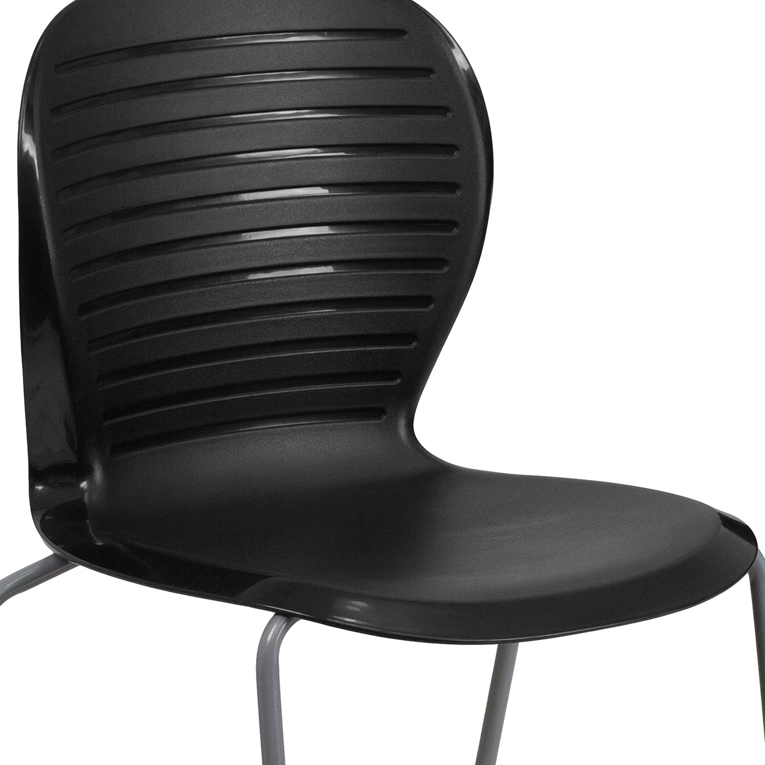 BLNK™ HERCULES Series Stack Chair - Black, 551 lb.