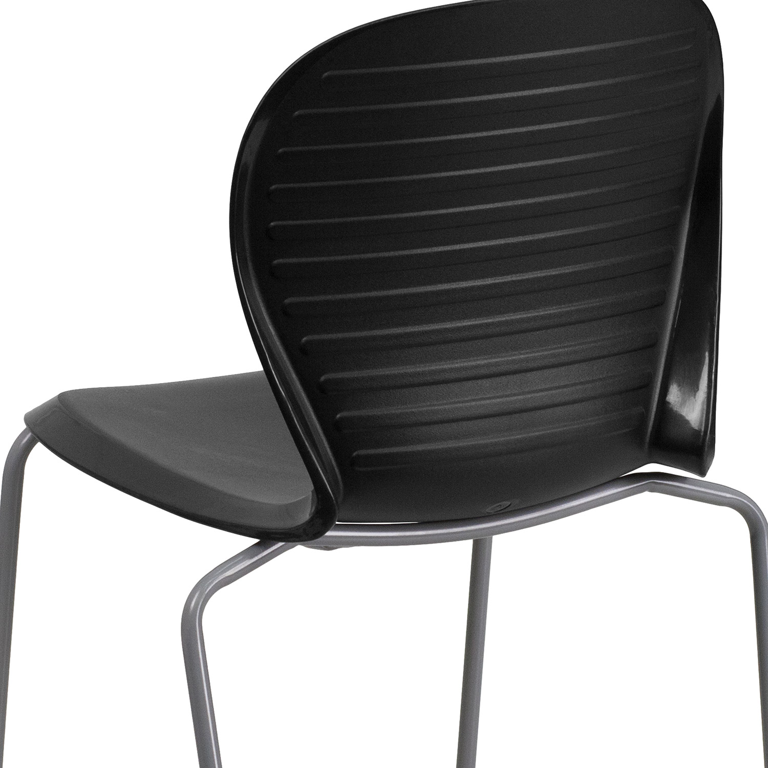 BLNK™ HERCULES Series Stack Chair - Black, 551 lb.