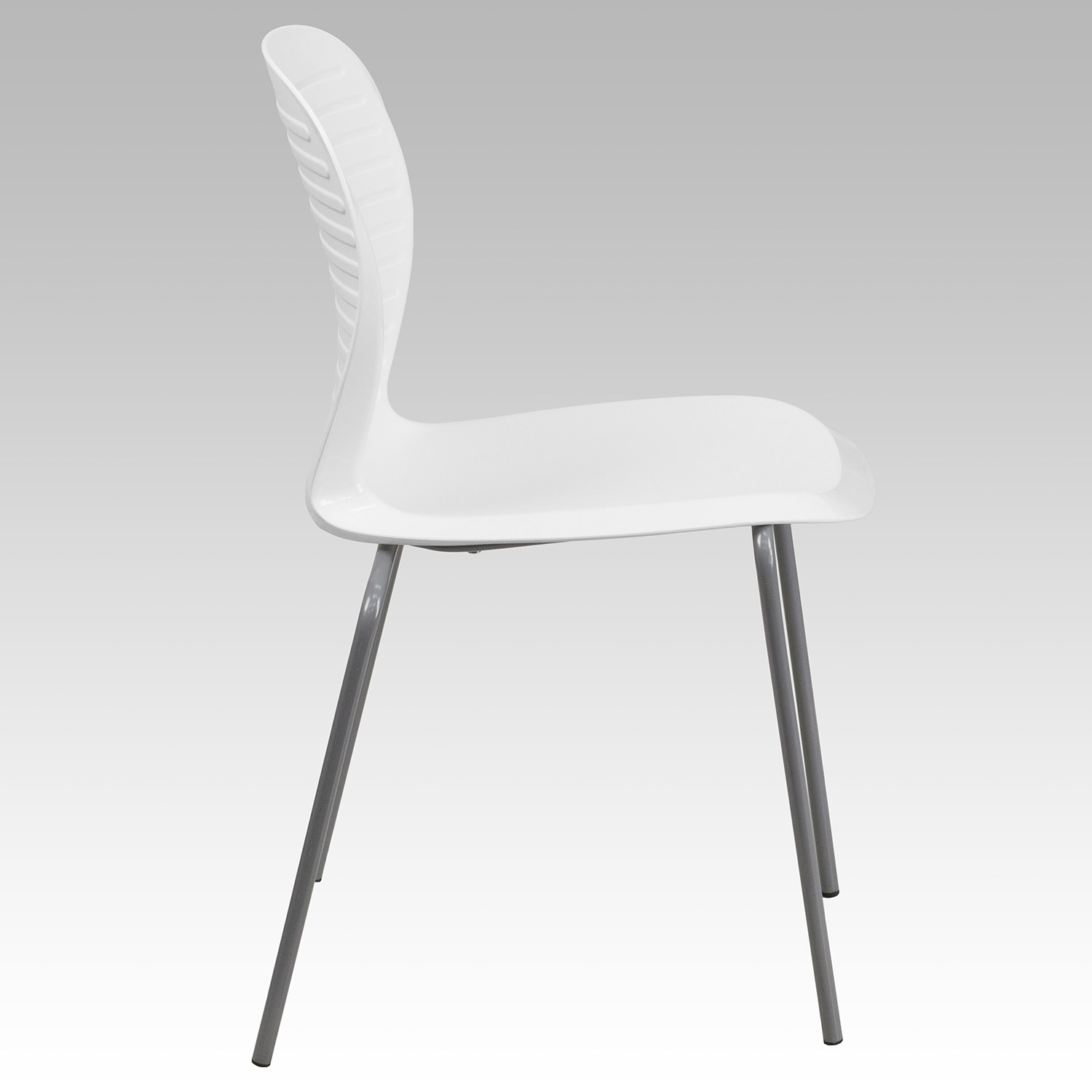 BLNK HERCULES Series Stack Chair - White, 551 lb.