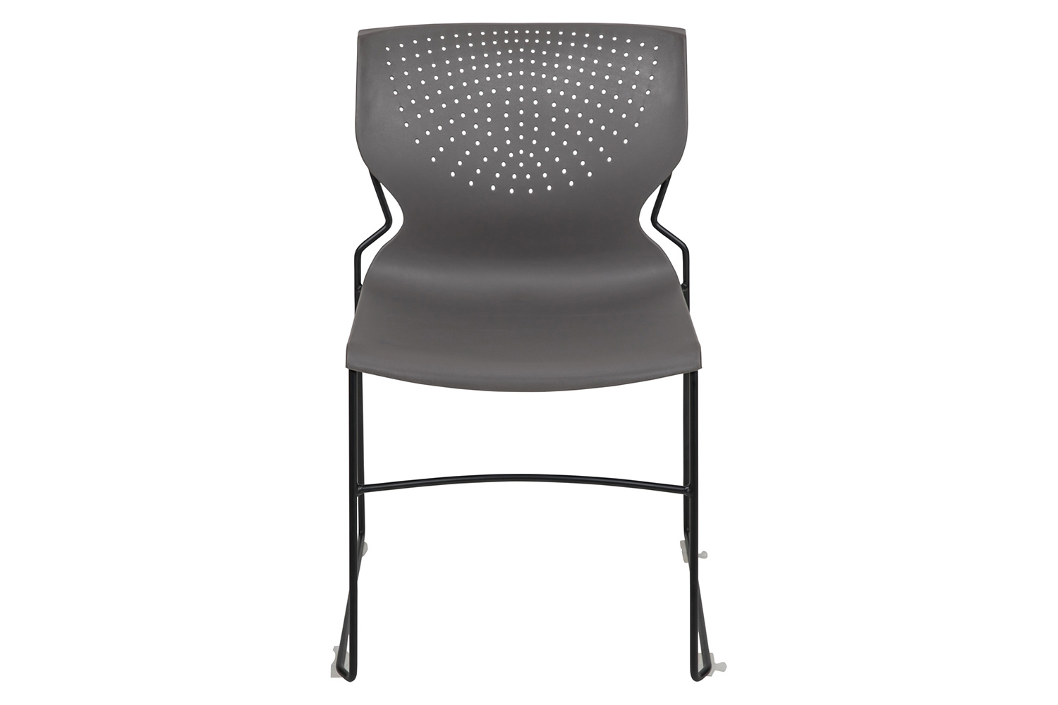 BLNK™ HERCULES Series Full Back Stack Chair with Powder Coated Frame - Gray