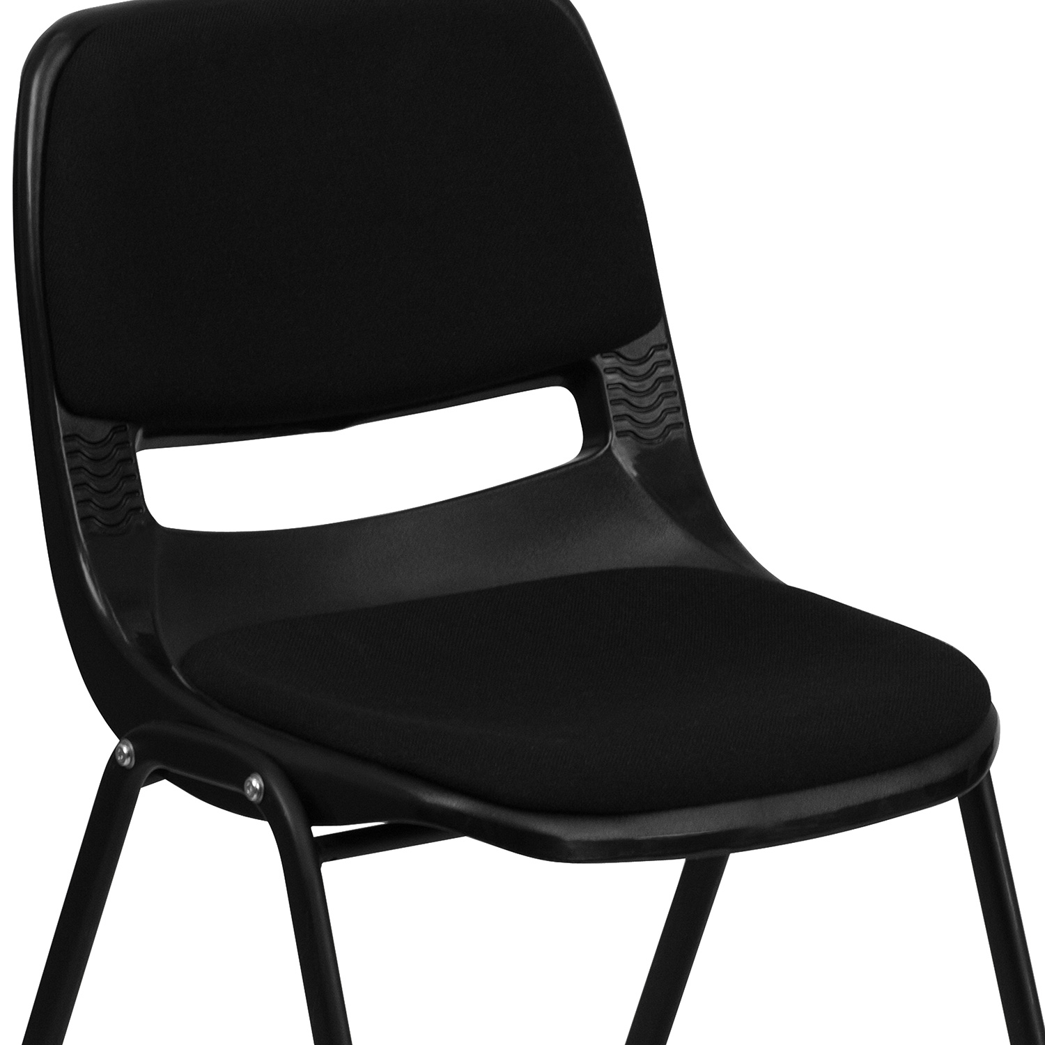 BLNK - HERCULES Series Padded Ergonomic Shell Stack Chair with Frame