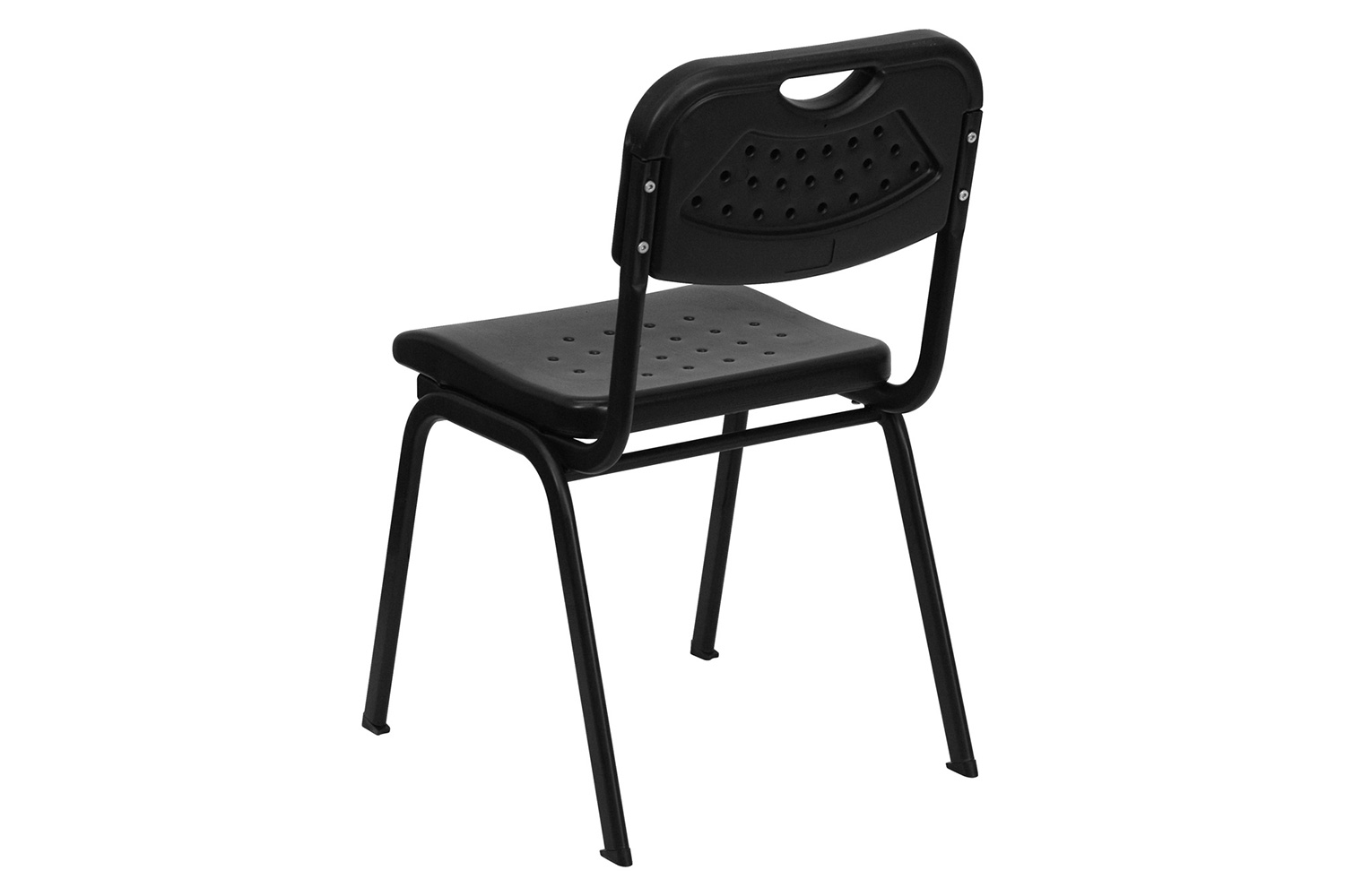 BLNK - HERCULES Series Plastic Stack Chair with Open Back and Frame