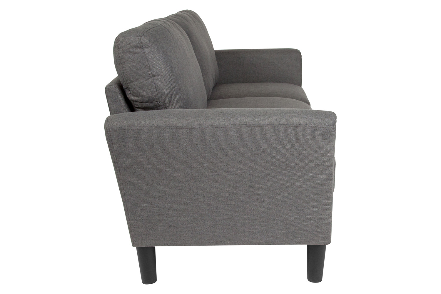 BLNK Bari Fabric Upholstered Sofa - Dark Gray