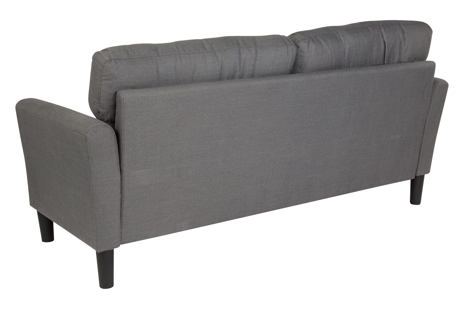 BLNK Bari Fabric Upholstered Sofa - Dark Gray