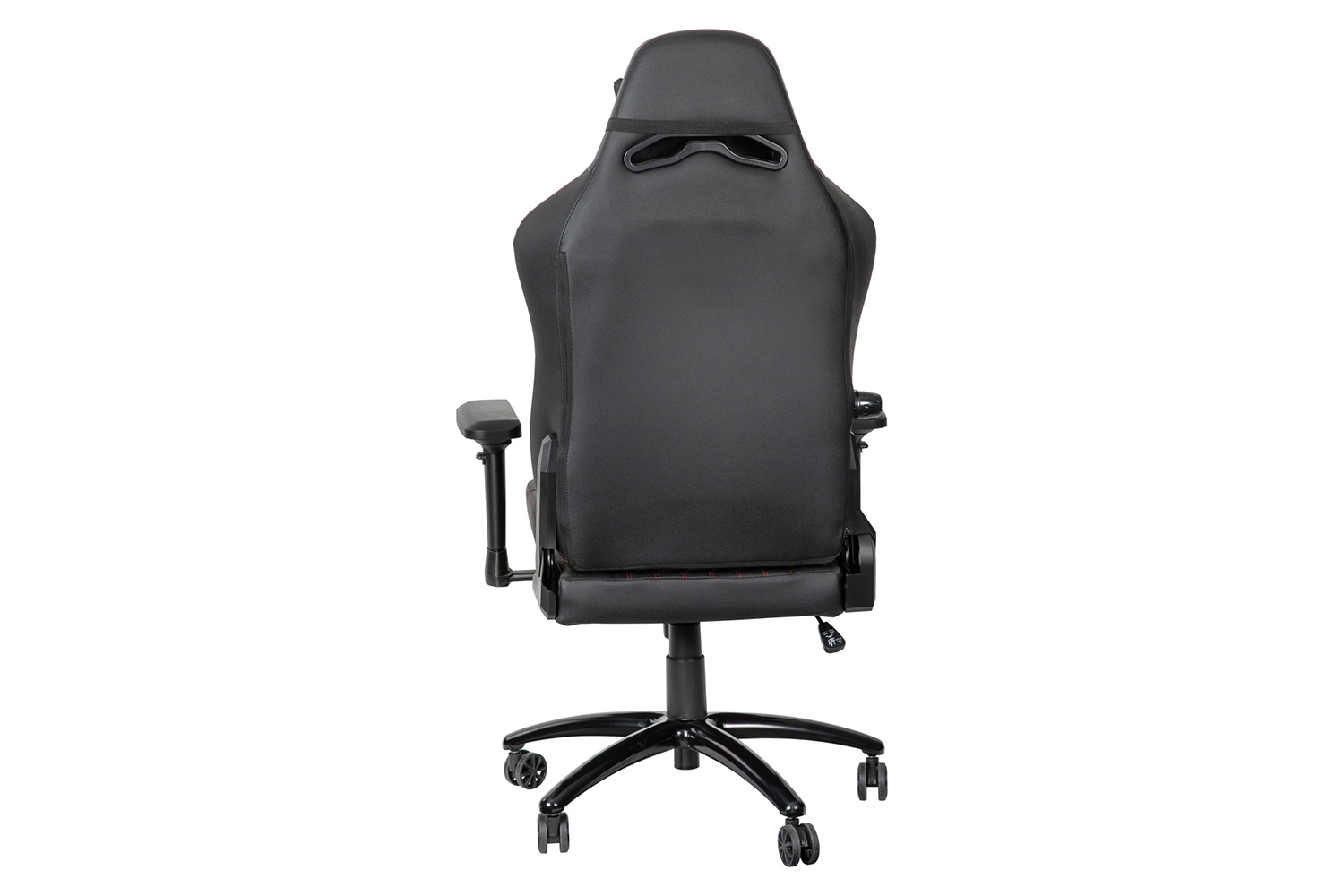 BLNK Falco Ergonomic Black High-Back Adjustable Gaming Chair with 4D Armrests, Headrest Pillow, and Adjustable Lumbar Support - with Black Stitching