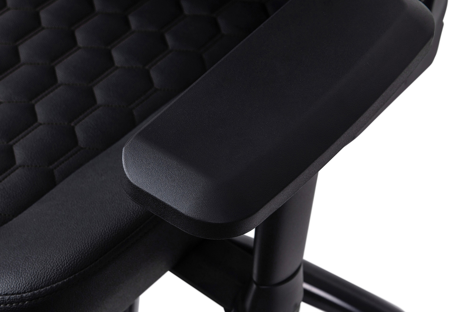 BLNK Falco Ergonomic Black High-Back Adjustable Gaming Chair with 4D Armrests, Headrest Pillow, and Adjustable Lumbar Support - with Black Stitching