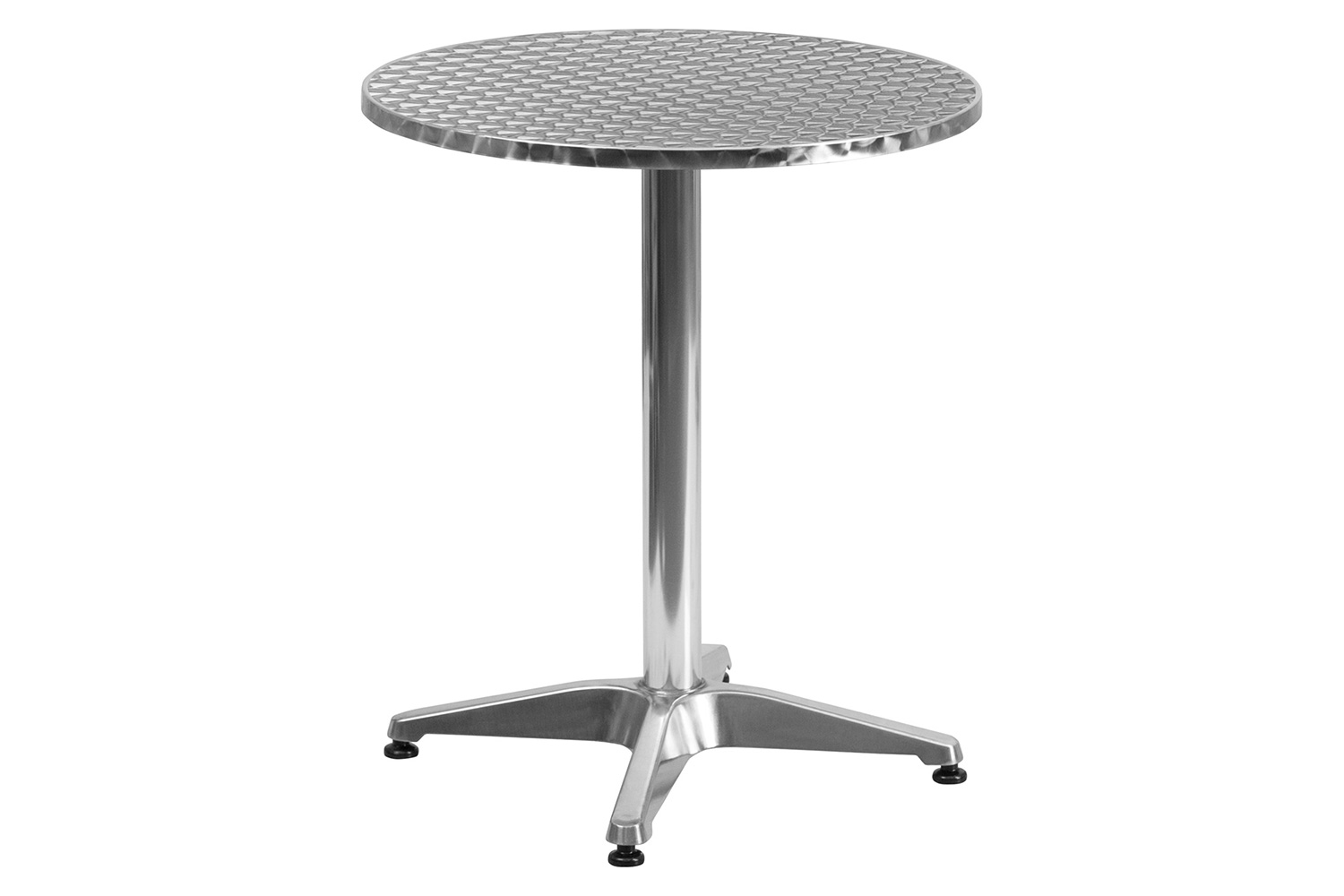 BLNK Mellie Round Aluminum Indoor-Outdoor Table with Base - 23.5"D