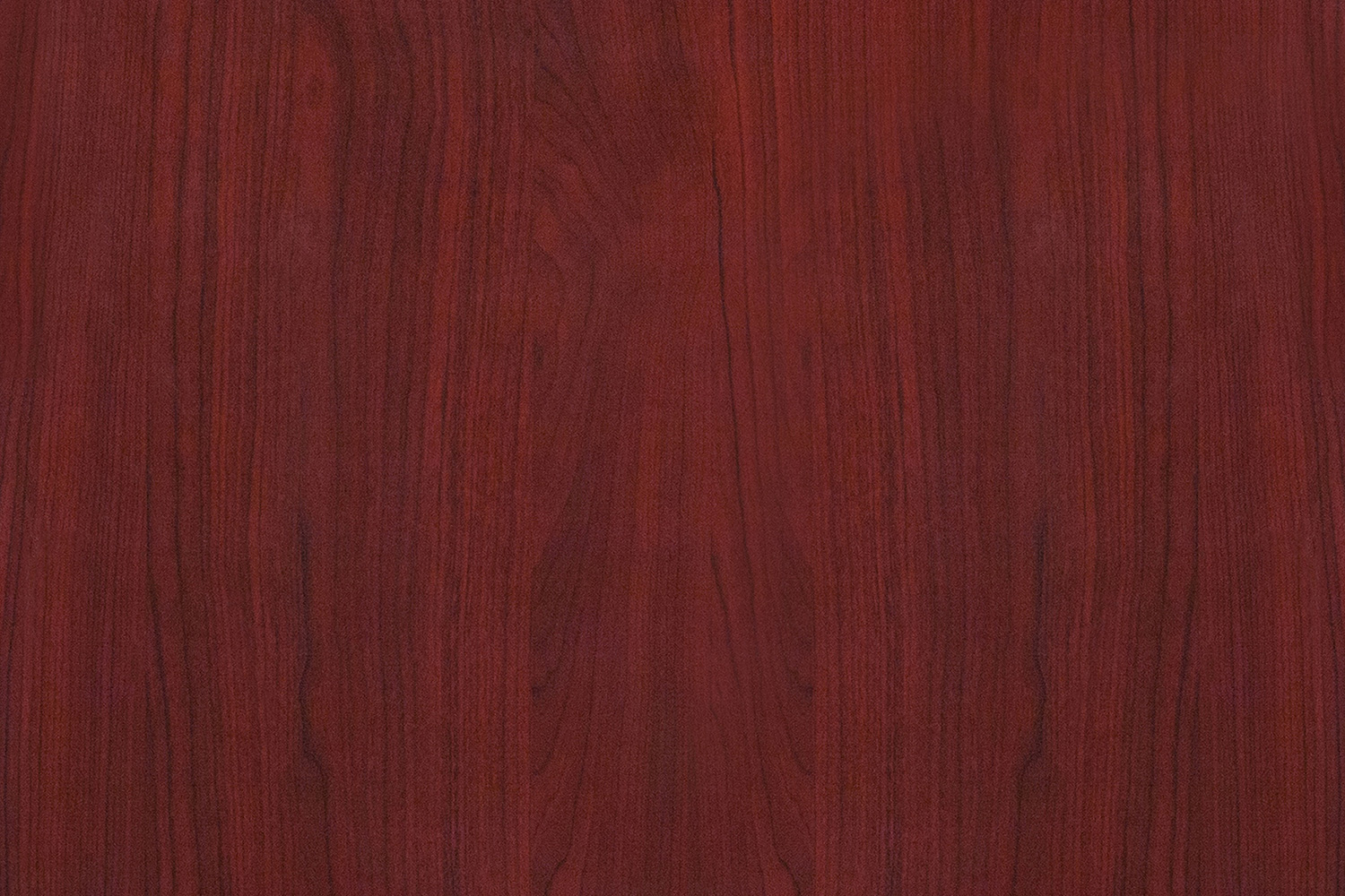 BLNK Glenbrook Rectangular Resin High-Gloss Table Top with 2" Thick Edge - Mahogany, 30"W x 42"L