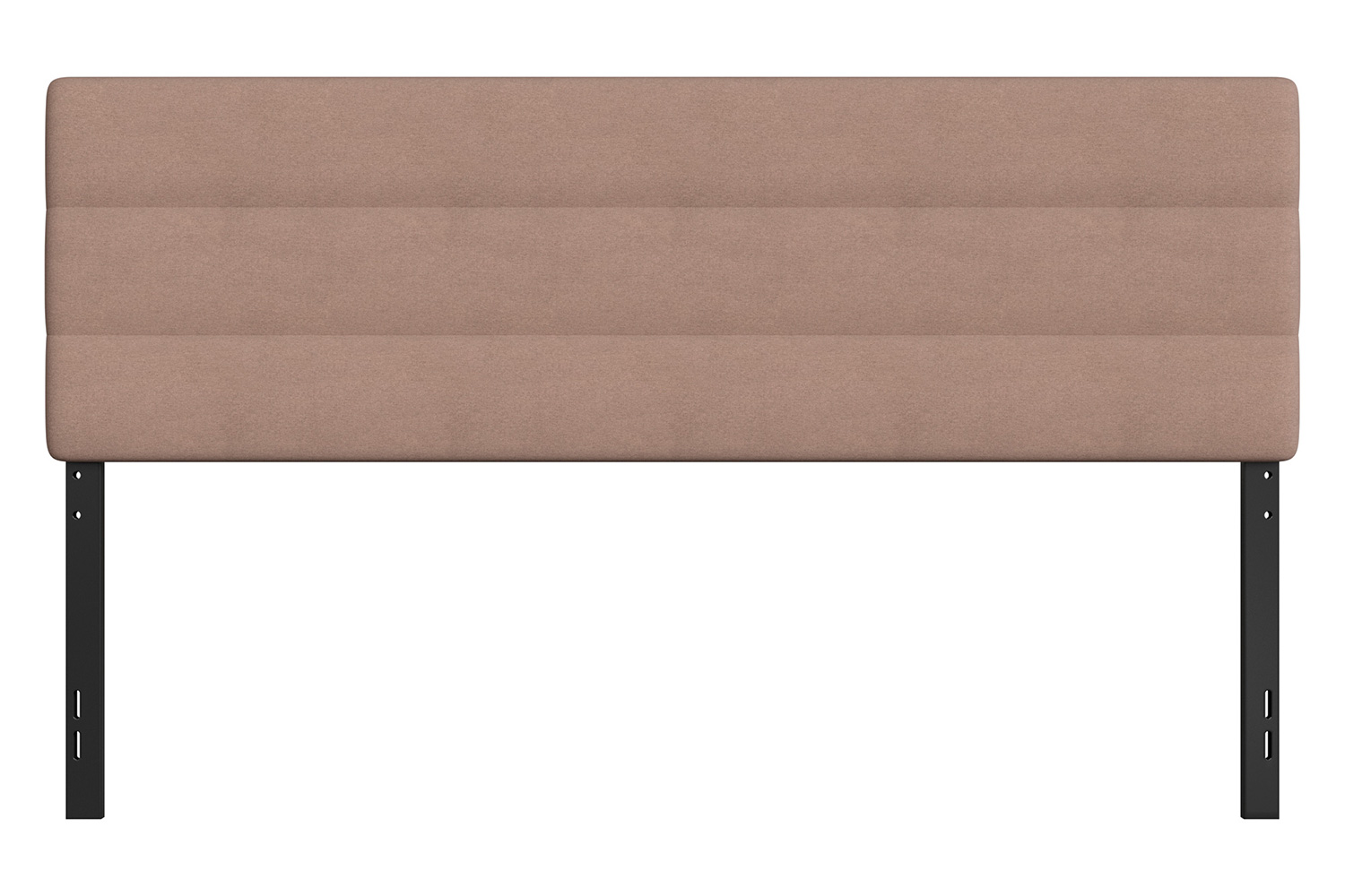 BLNK™ Paxton Fabric Channel Stitched Upholstered Adjustable Height Headboard - Taupe, King Size