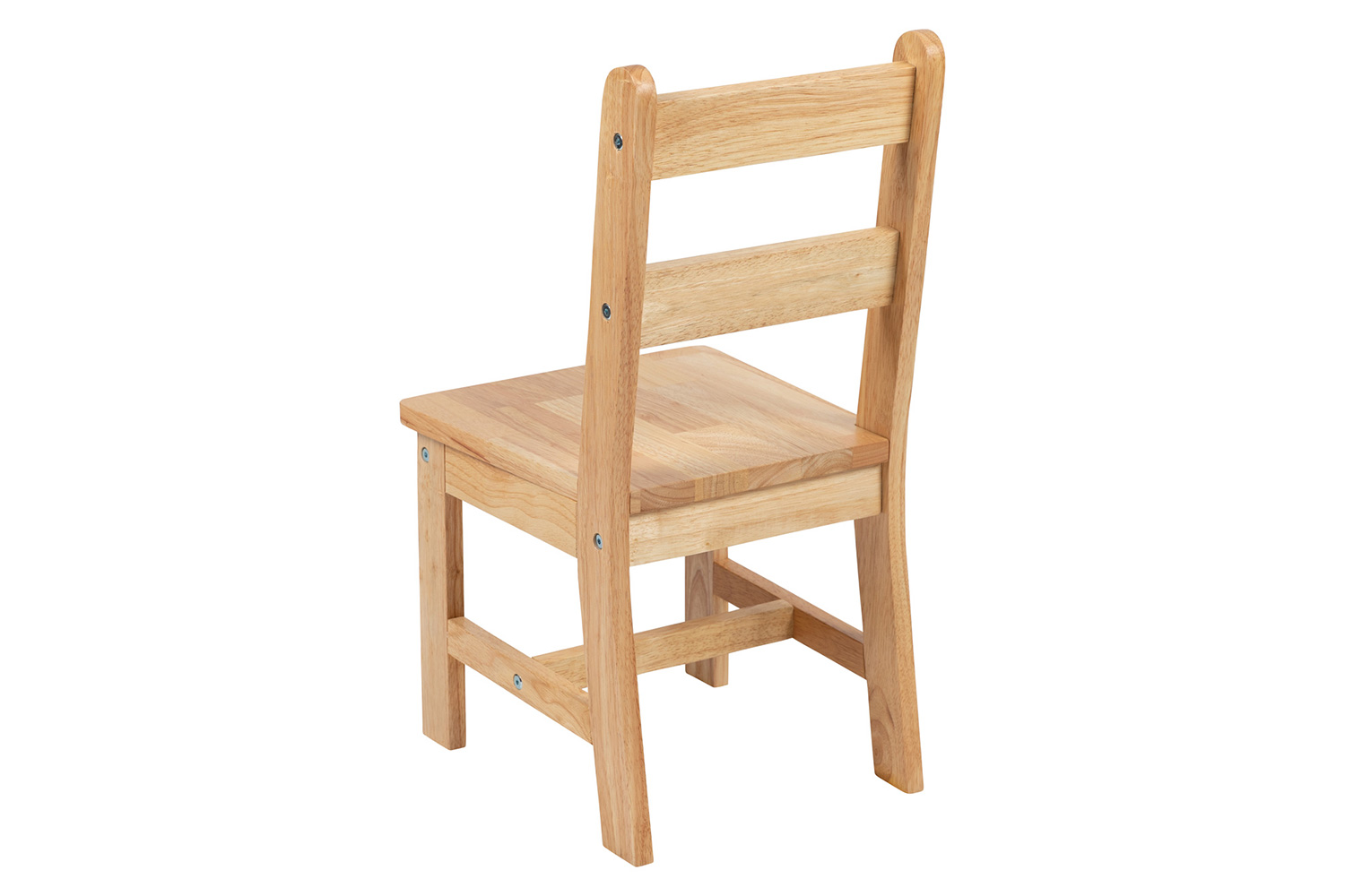 BLNK Kyndl Kids Solid Hardwood Table and Chair Set 3 Piece - Natural