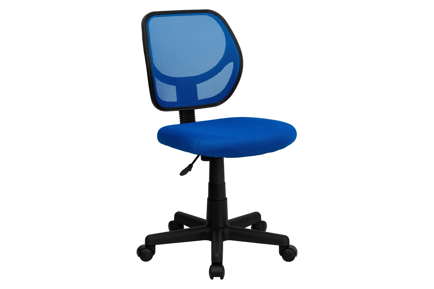 BLNK Neri Low-Back Mesh Swivel Task Office Chair with Curved Square Back