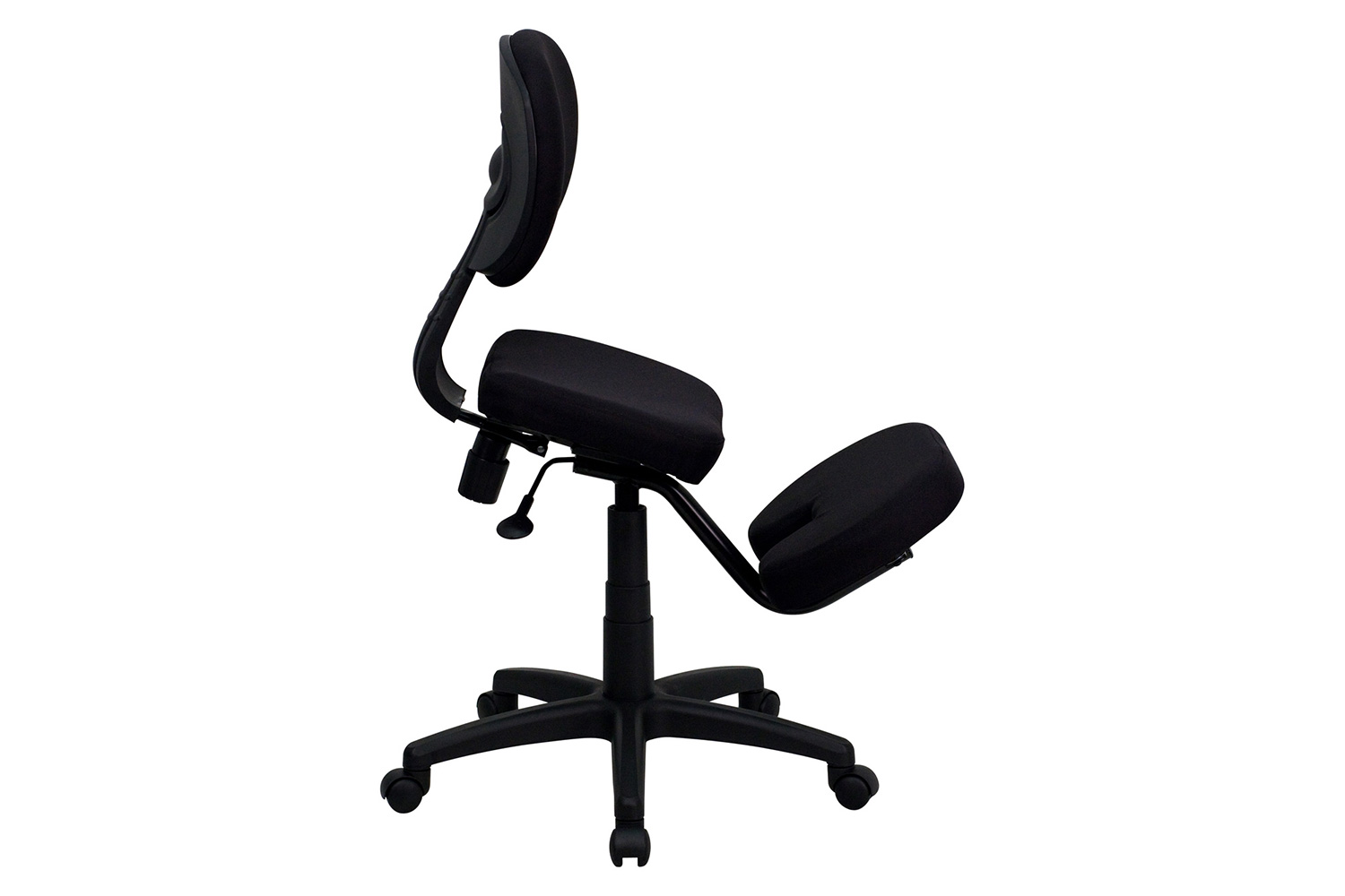 BLNK - Tatum Fabric Mobile Ergonomic Kneeling Posture Task Office Chair with Back