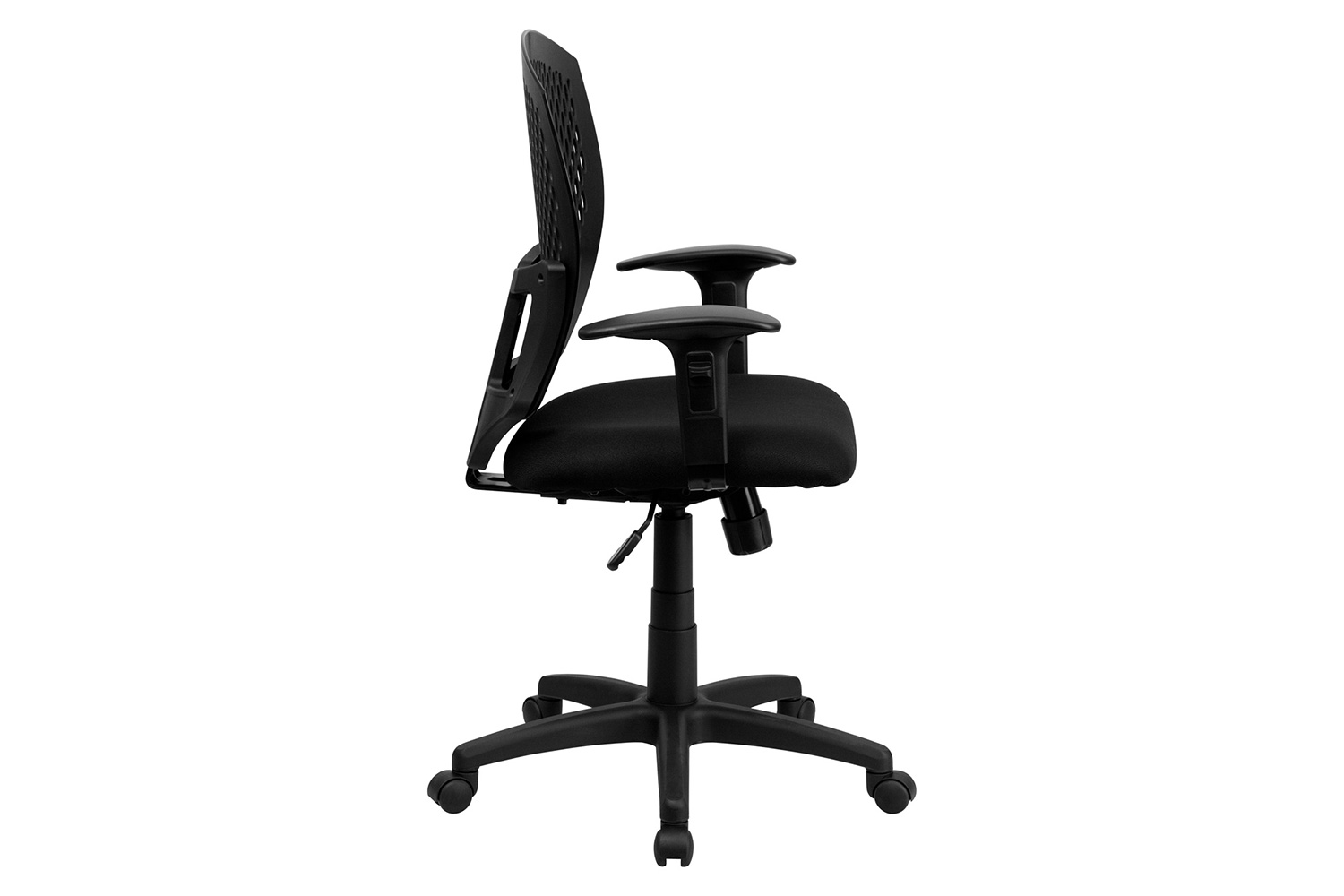 BLNK Moss Fabric Mid-Back Designer Swivel Task Office Chair