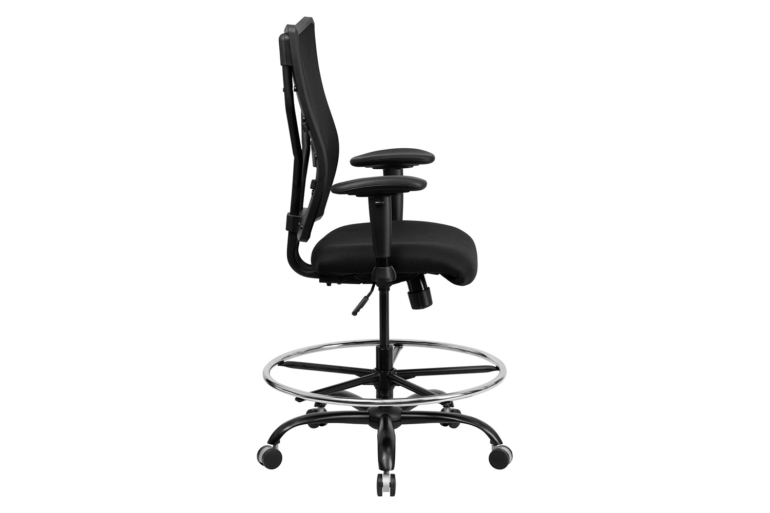 BLNK - HERCULES Series Mesh Ergonomic Drafting Chair with Adjustable Arms