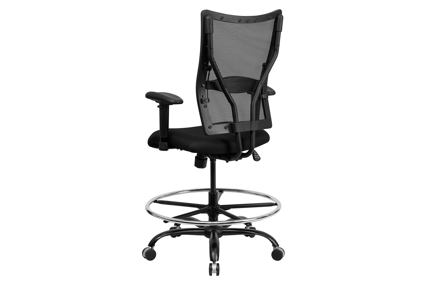 BLNK - HERCULES Series Mesh Ergonomic Drafting Chair with Adjustable Arms