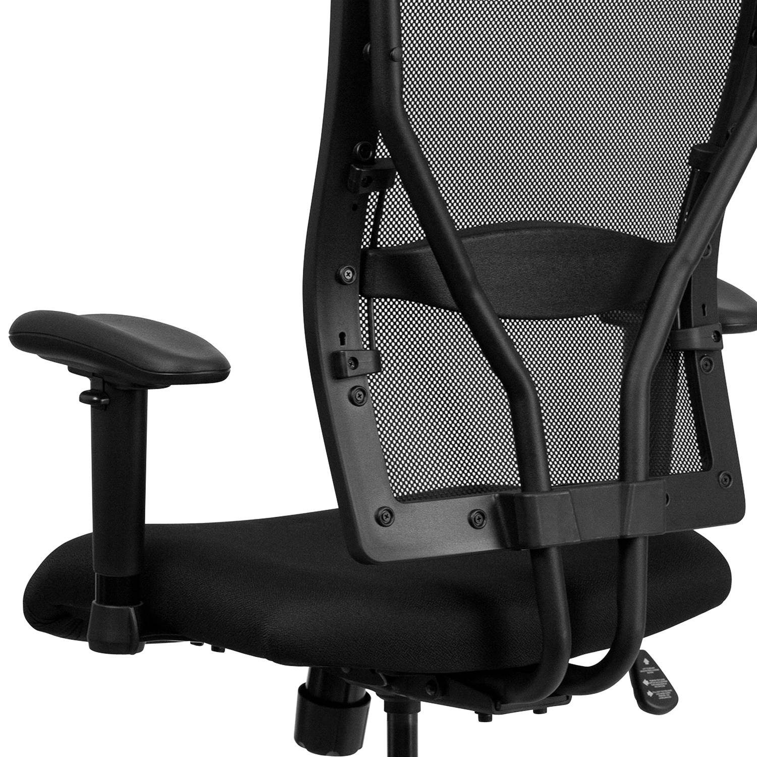 BLNK - HERCULES Series Mesh Ergonomic Drafting Chair with Adjustable Arms