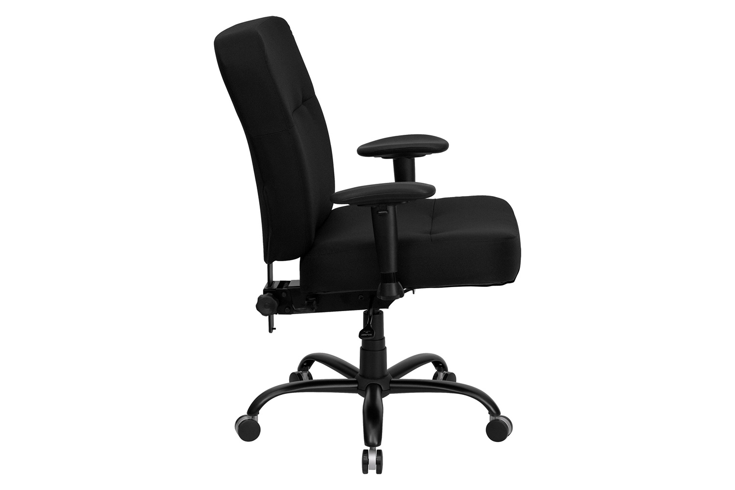 BLNK - HERCULES Series Fabric Rectangular Back Ergonomic Office Chair with Arms