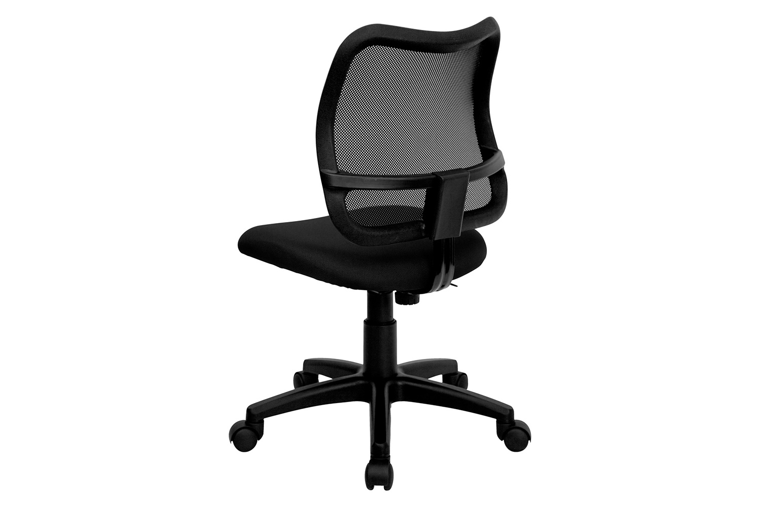 BLNK Alber Mid-Back Mesh Swivel Task Office Chair - Black