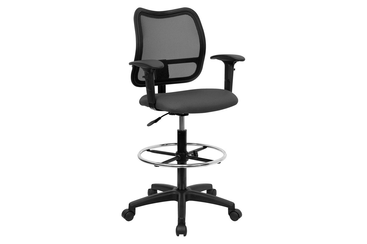 BLNK Elaine Mid-Back Mesh Drafting Chair