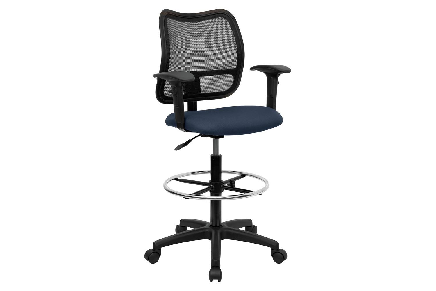 BLNK Elaine Mid-Back Mesh Drafting Chair