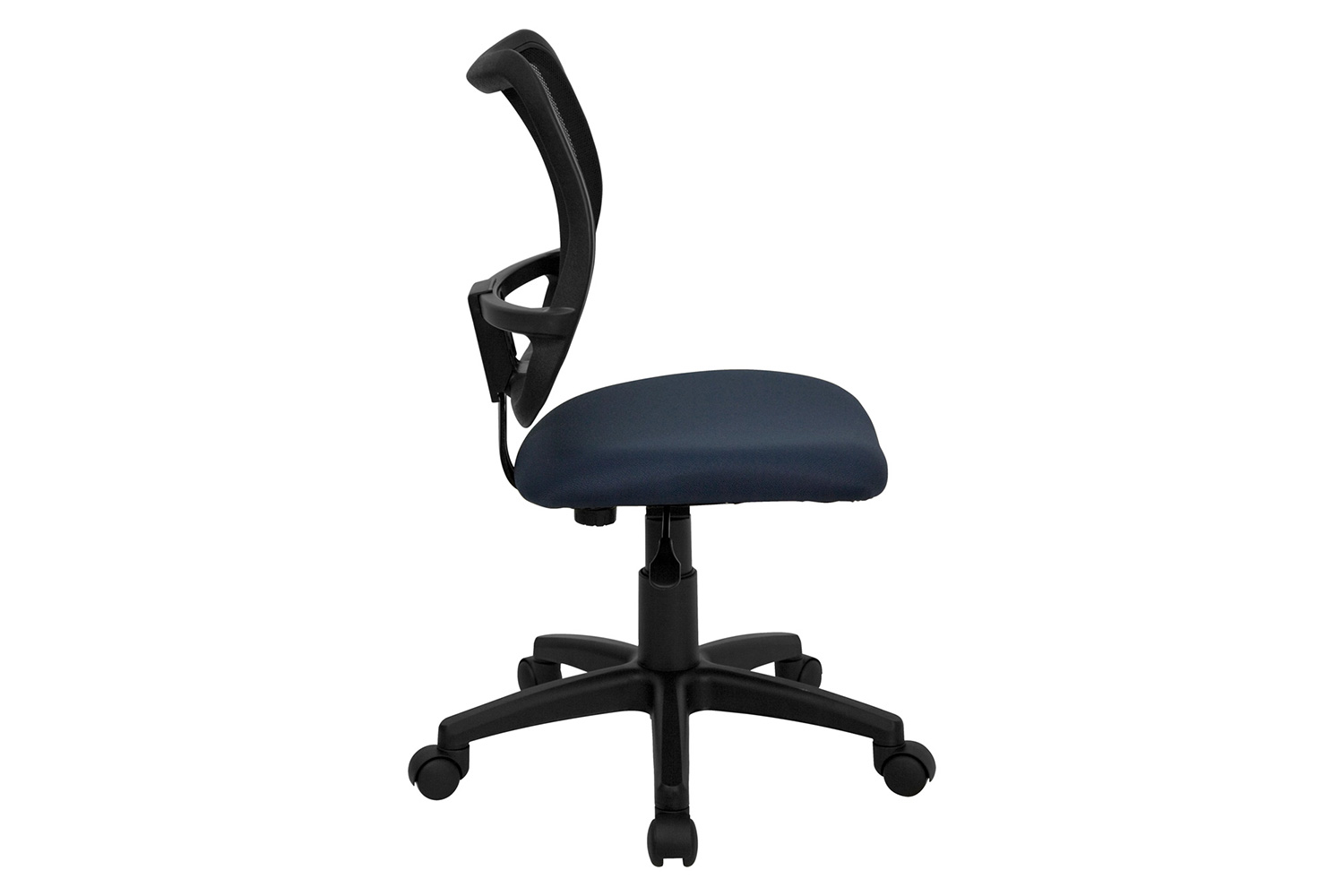 BLNK Alber Mid-Back Mesh Swivel Task Office Chair - Navy Blue