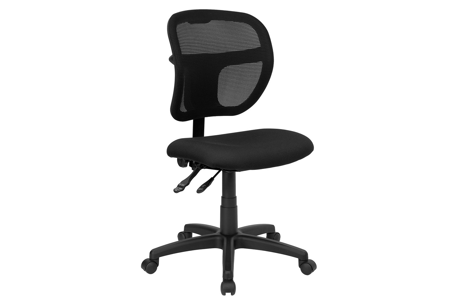 BLNK Pellen Mid-Back Mesh Swivel Task Office Chair with Back Height Adjustment