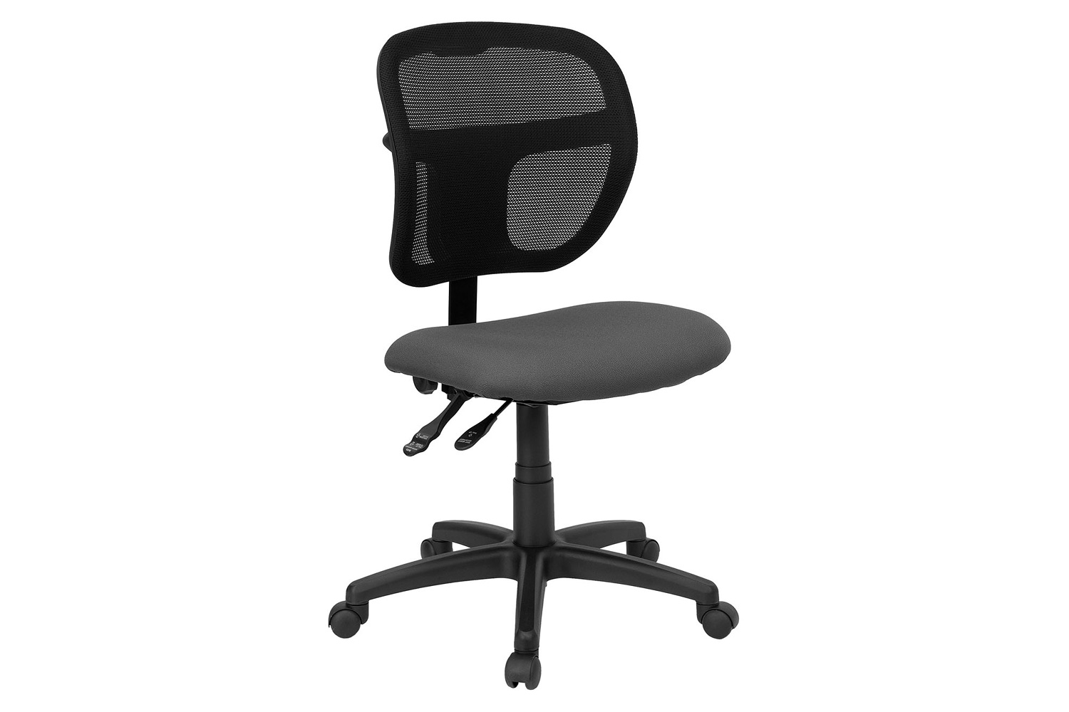 BLNK Mid-Back Mesh Swivel Task Office Chair with Back Height Adjustment