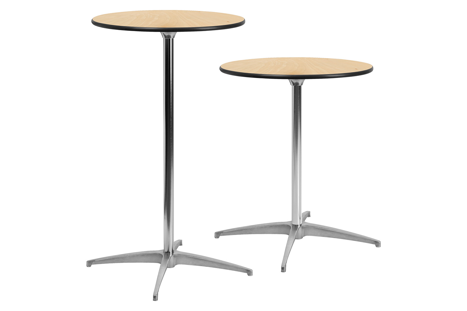 BLNK™ Lars Round Wood Cocktail Table - 24"D