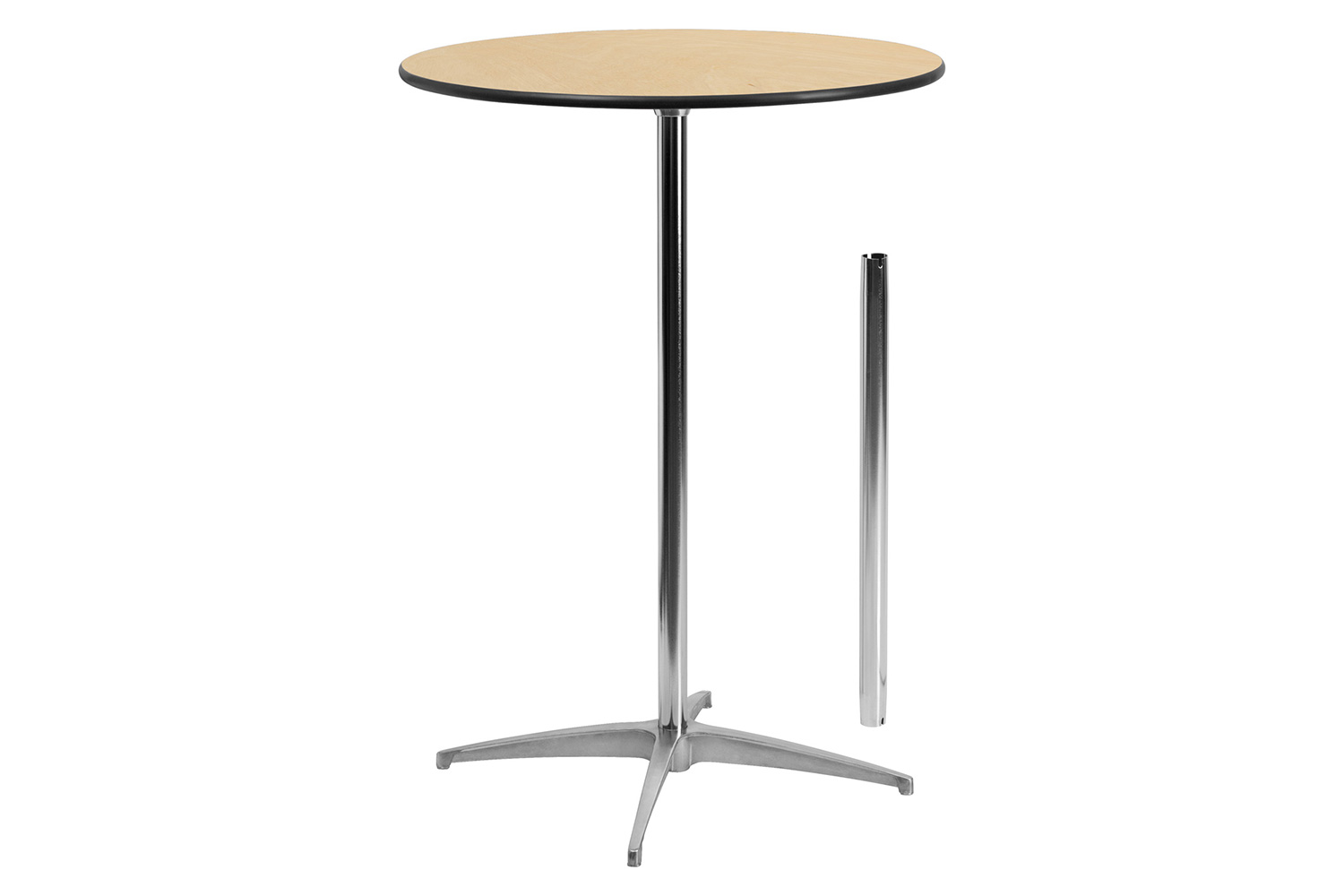 BLNK™ Lars Round Wood Cocktail Table - 30"D