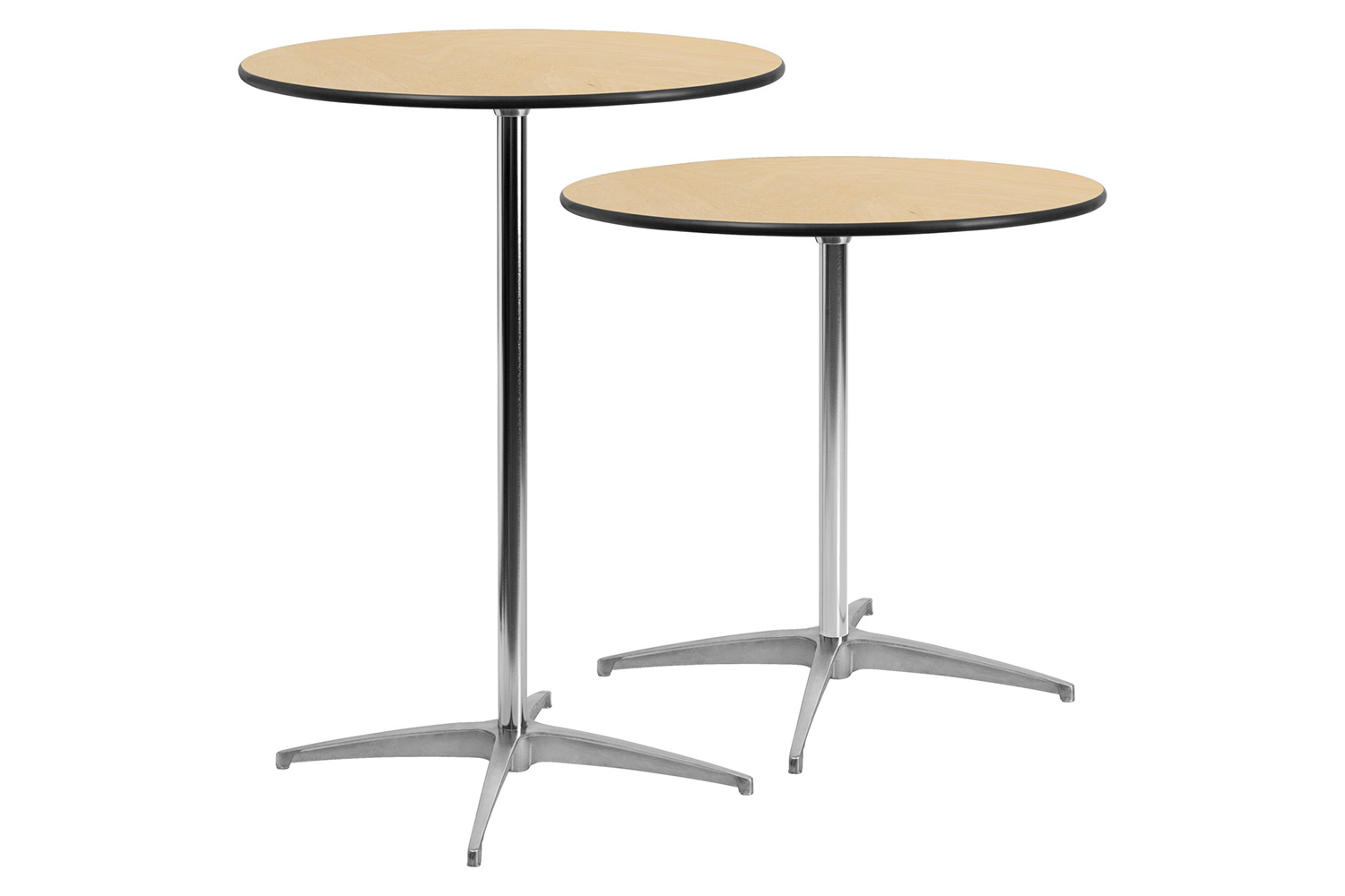 BLNK™ Lars Round Wood Cocktail Table - 30"D