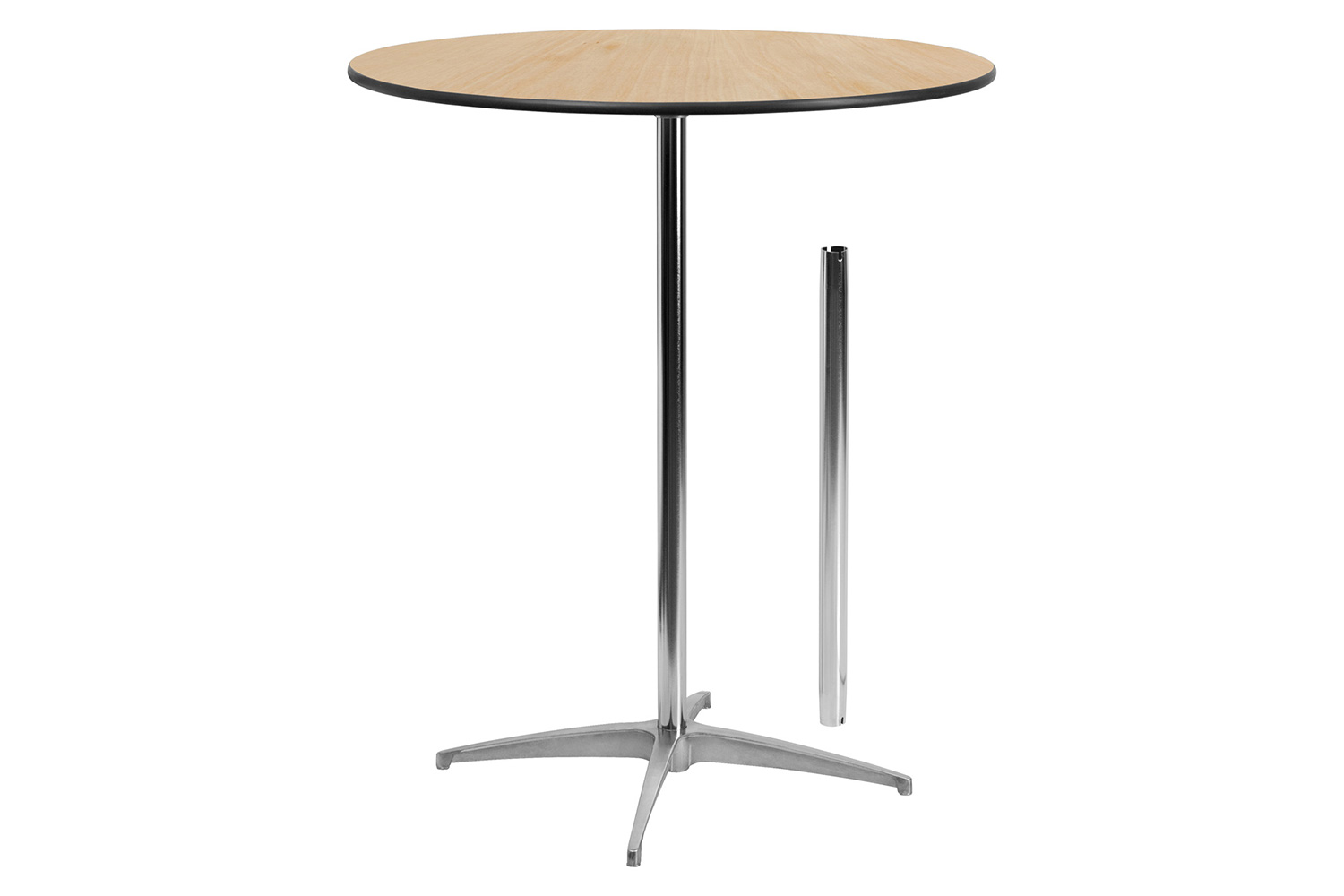 BLNK™ Lars Round Wood Cocktail Table - 36"D