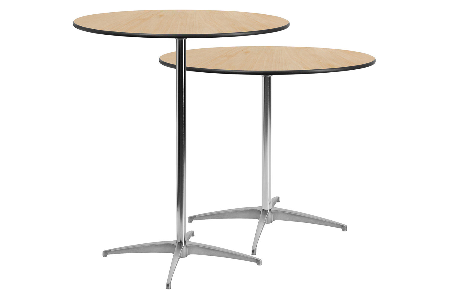 BLNK™ Lars Round Wood Cocktail Table - 36"D