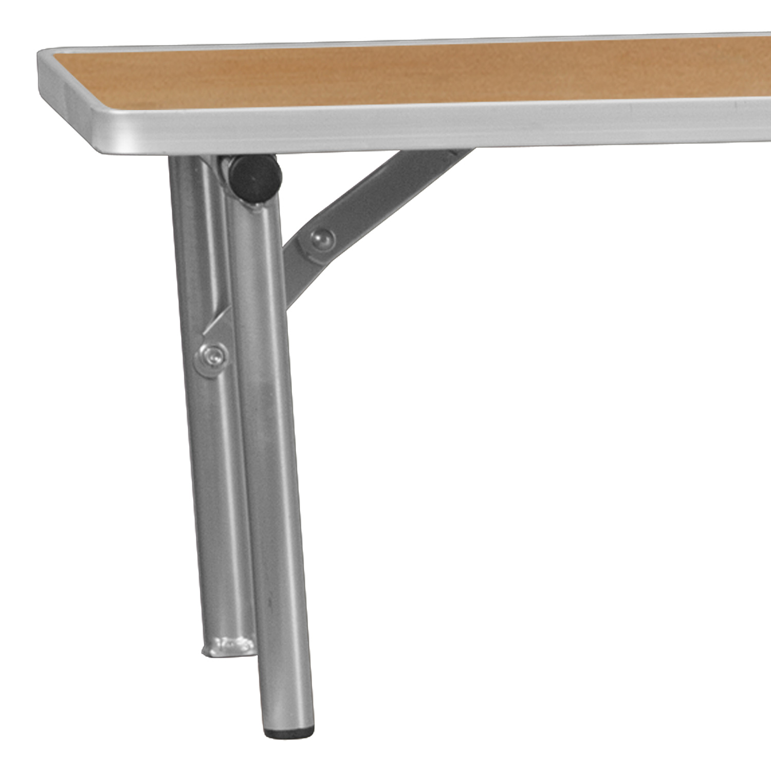 BLNK - Amara Birchwood Bar Top Riser with Silver Legs