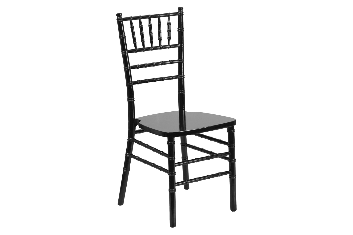 BLNK HERCULES Series Wood Chiavari Chair - Black