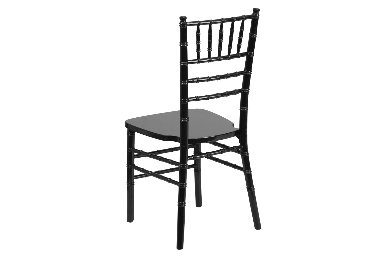 BLNK HERCULES Series Wood Chiavari Chair - Black