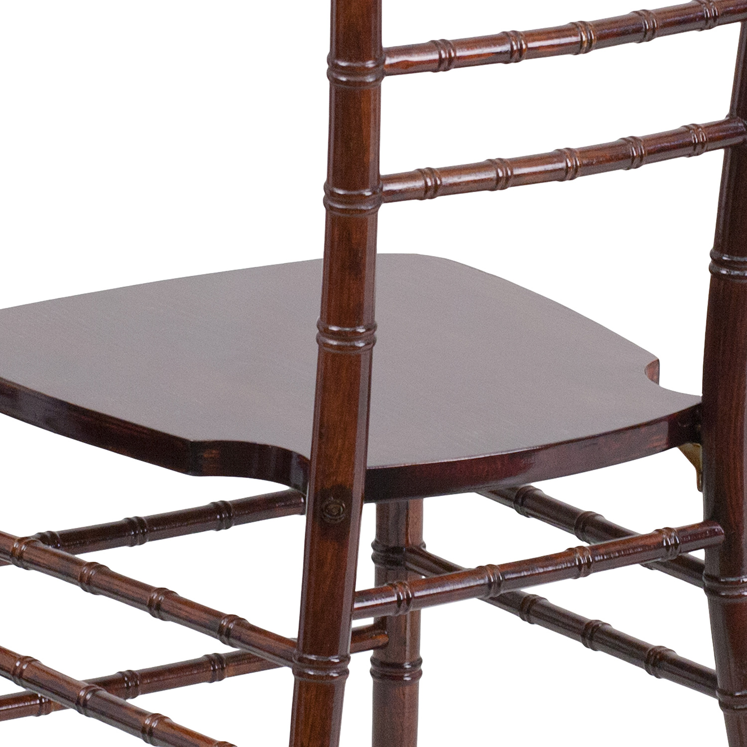 BLNK HERCULES Series Wood Chiavari Chair - Fruitwood