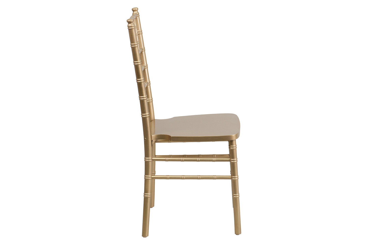 BLNK HERCULES Series Wood Chiavari Chair - Gold