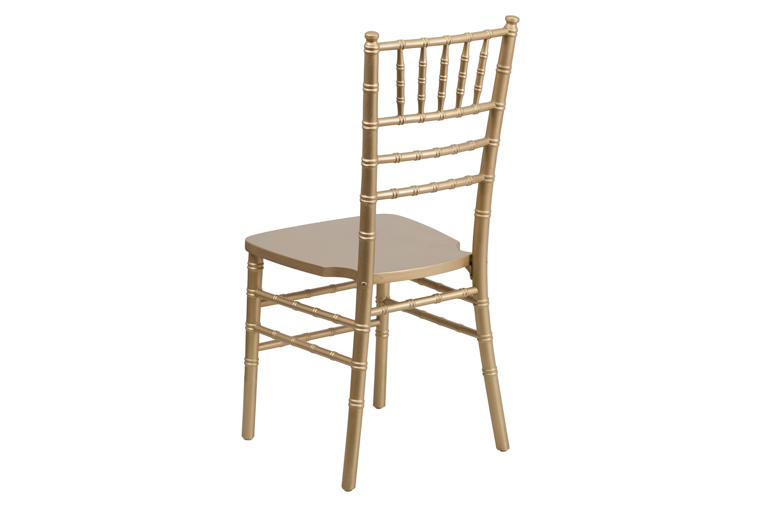 BLNK HERCULES Series Wood Chiavari Chair - Gold