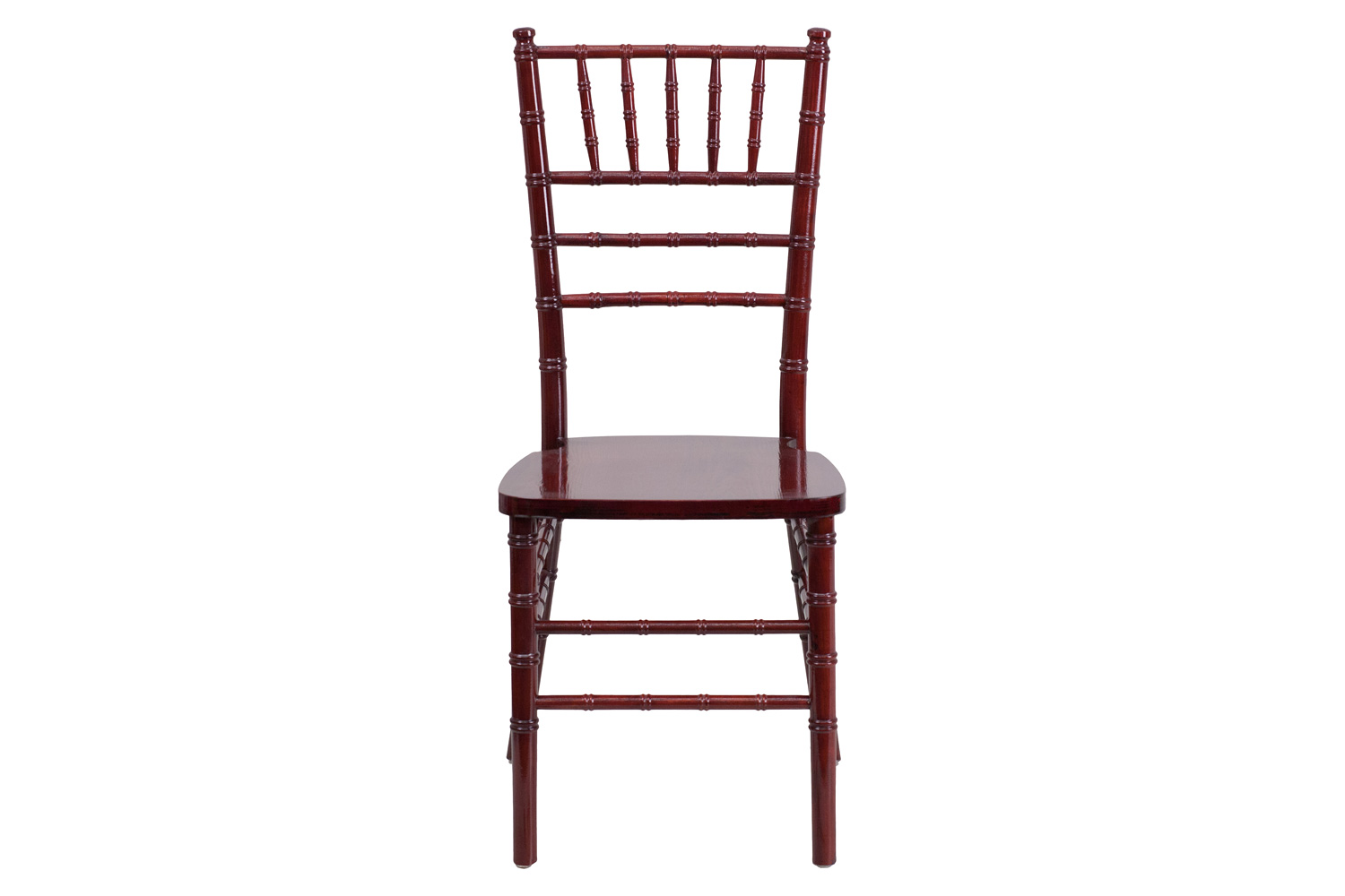 BLNK HERCULES Series Wood Chiavari Chair - Mahogany